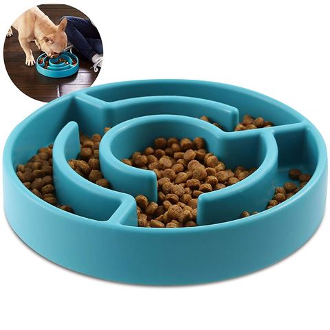 Onza Minimizar Tejido Happy Hunting Bowl Plato Para Comer Lento Para Perro | MVD Raciones